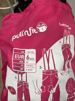 Conjunto chaqueta / Pantalon Nieve Niña Talla 5/6