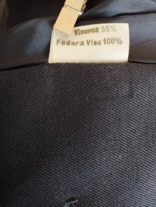 Tailleur gonna blu taglia 47 XL