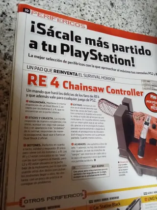 Mando Motosierra Resident Evil 4 PS2 Precintado