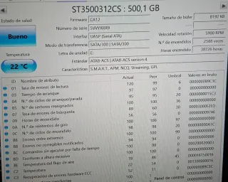 Disco Duro Seagate 500GB HDD