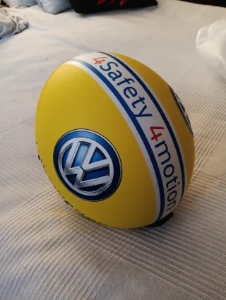 Casco de esquí Volkswagen amarillo T. S. 52-56