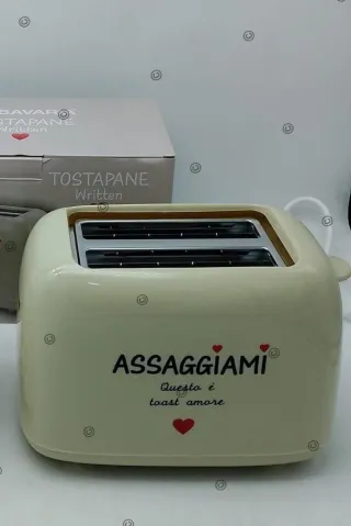 Tostapane Written con scritta Assaggiami