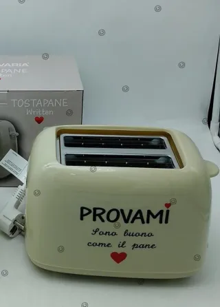 Tostapane Written con scritta Assaggiami