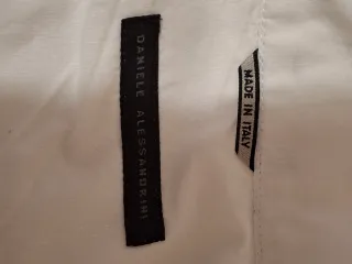 Camicia uomo collo coreana bianca