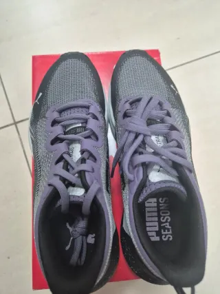 Zapatillas Puma Fast-trac Nitro Wns Gris/Morado