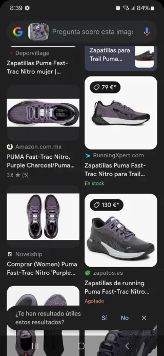 Zapatillas Puma Fast-trac Nitro Wns Gris/Morado