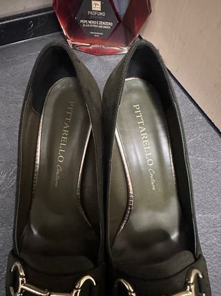 Scarpe Pittarello Couture verde oliva