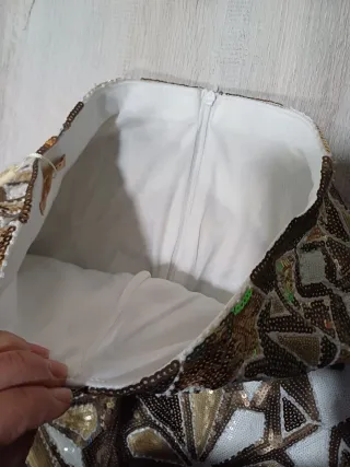 Falda de lentejuelas