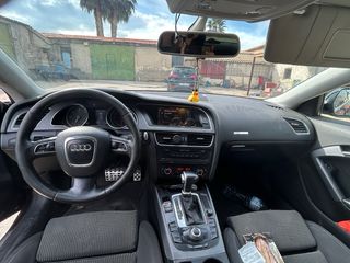 Audi A5 blue electric