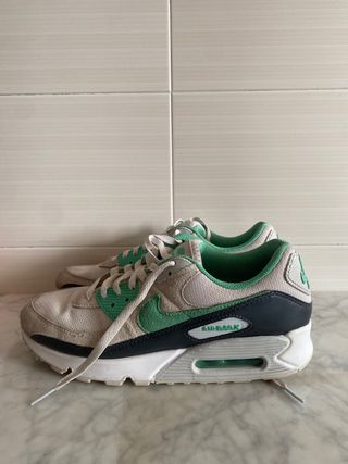 Nike Air Max Beige y Verde