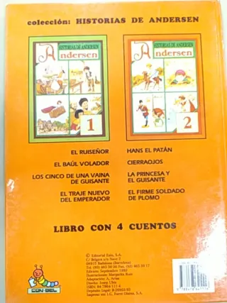 Historias de Andersen n°2, Hans Christian Andersen