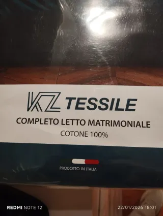 Completo Lenzuola Matrimoniali Cotone