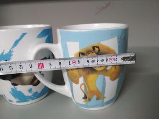 Set 4 tazze Shrek,Madagascar,Kung Fu Panda p.na