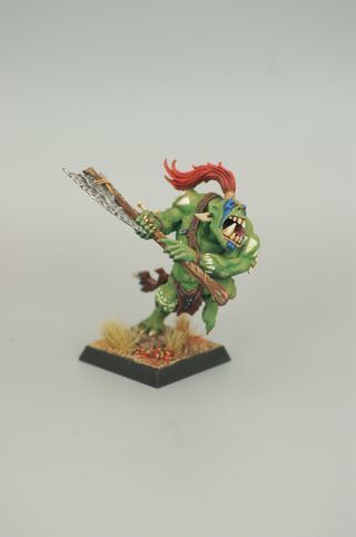 Caudillo Orco Salvaje Warboss Warhammer