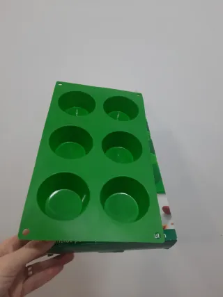 Forma Silicone Cupcakes/Muffins Ernesto Verde