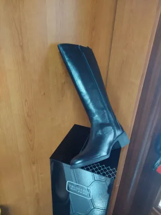 Stivale donna José Lopes pelle nero