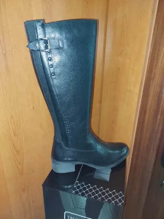 Stivale donna José Lopes pelle nero