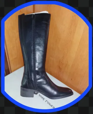 Stivale donna José Lopes pelle nero