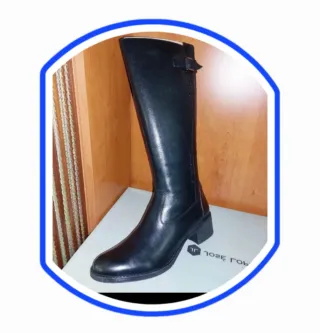 Stivale donna José Lopes pelle nero