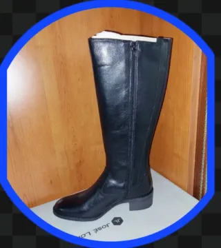 Stivale donna José Lopes pelle nero