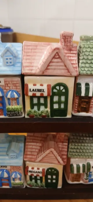 Especiero Cerámica Casitas