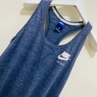 Canotta Nike Donna Blu Melange Tg M