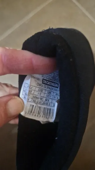 Botas nieve niño Decathlon T. 32/33