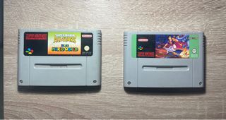 Super Mario All Stars + Aladdin SNES