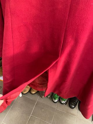 Cappotto Donna Lana Rosso