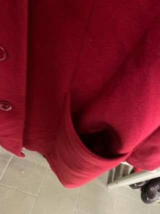 Cappotto Donna Lana Rosso