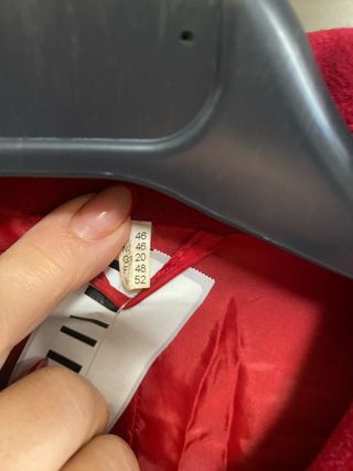 Cappotto Donna Lana Rosso