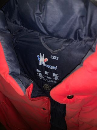 Moncler Piumino Rosso M n.