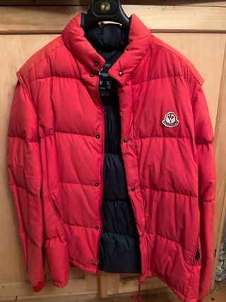 Moncler Piumino Rosso M n.