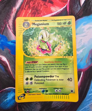 Carta Pokemon TCG Meganium Holo Reverse 54/165