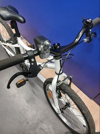 Bicicleta niños 20 pulgadas 6-9 años Riverside 100 blanco