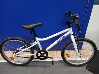 Bicicleta niños 20 pulgadas 6-9 años Riverside 100 blanco