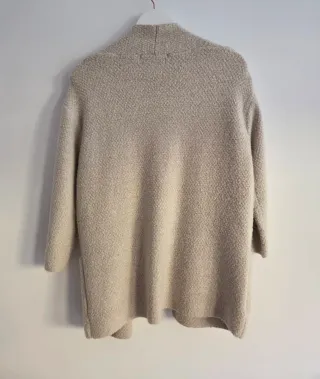 Jersey abierto beige