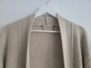 Jersey abierto beige