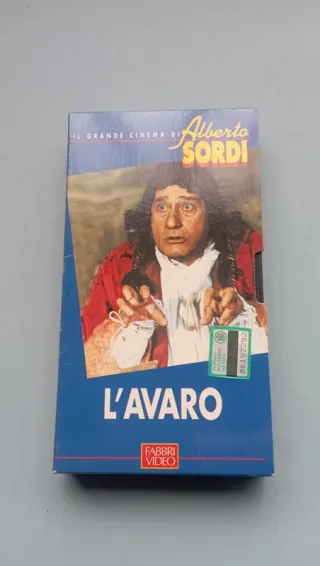 L'Avaro Alberto Sordi Vhs