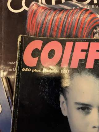 Lote barbería vintage decoración original