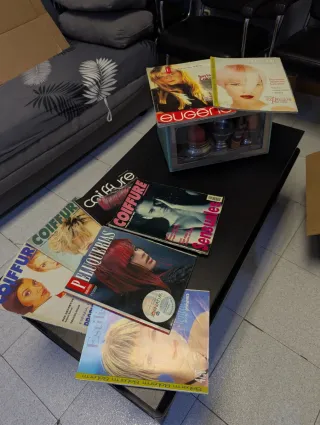 Lote barbería vintage decoración original