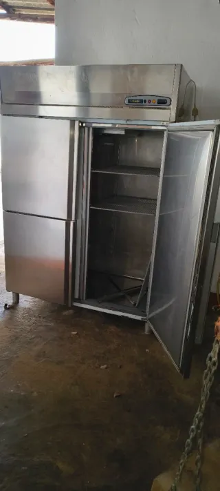 Nevera industrial acero inoxidable
