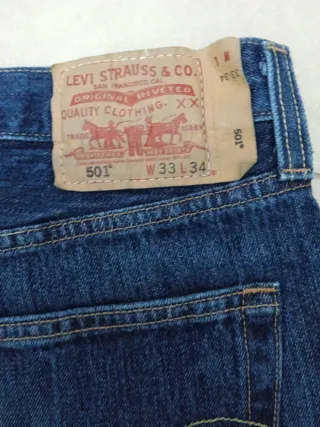 Pantalón Levis 501 Hombre Talla M