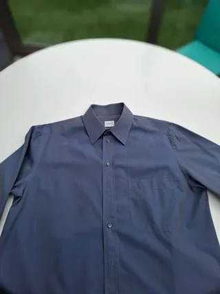 Camisa Armani Azul