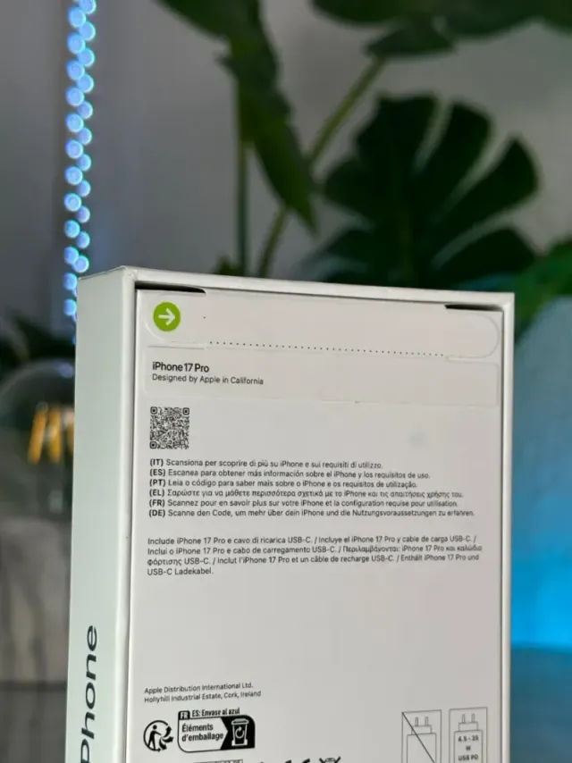 iPhone 17 Pro Blu sigillato