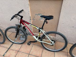 Bicicleta Montaña Orbea Roja y Blanca