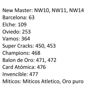 Adrenalyn XL 25 26 Cambio