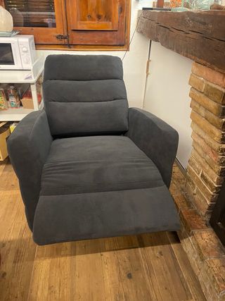 Butaca Relax Eléctrica Gris