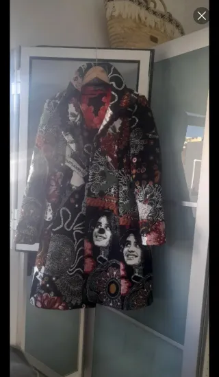 Abrigo Desigual Multicolor