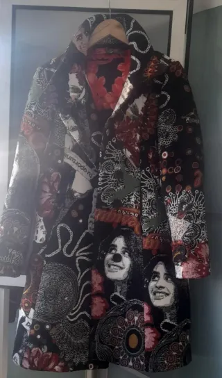 Abrigo Desigual Multicolor